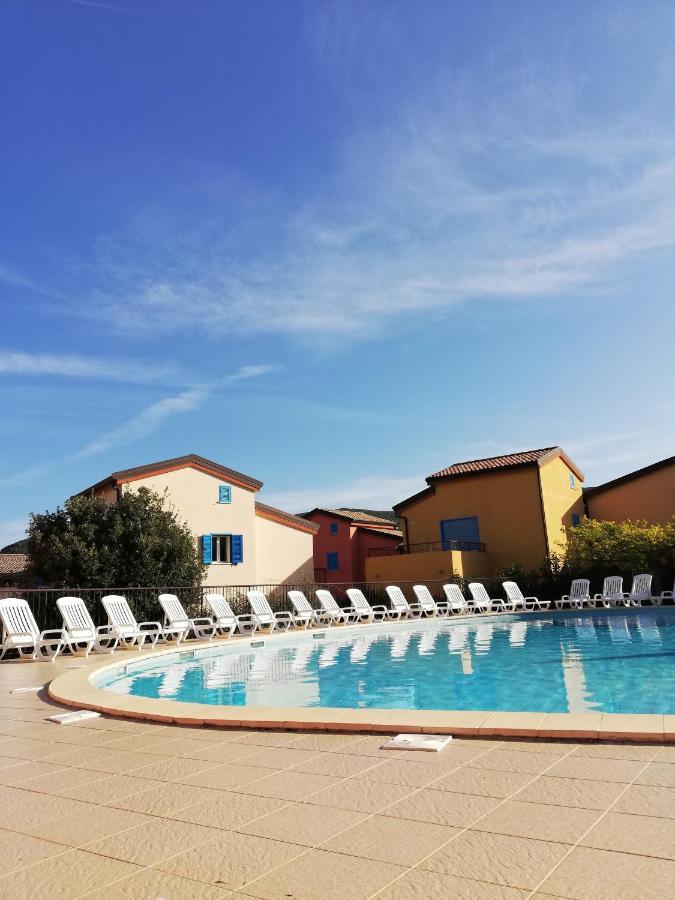Joli Appartement En Corse Avec Piscine Belgodere  Luaran gambar